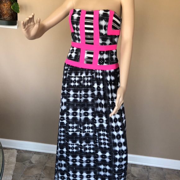 BCBGMaxAzria Dresses & Skirts - NWOT BCBG ikat maxi